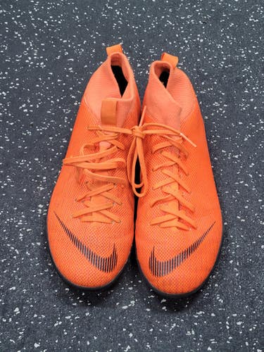 Used Nike Mercurial Soccer Indoor Shoes Orange Junior 04.5 11849-s000040620