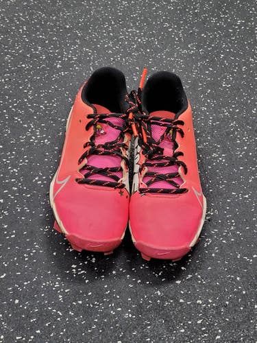 Used Nike Hyper Diamond 4 Bb Sb Cleats Pink Junior 03 11849-s000040615