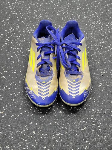 Used Adidas Messi F50 Soccer Cleats Navy Blue Junior 01.5 11849-s000040616