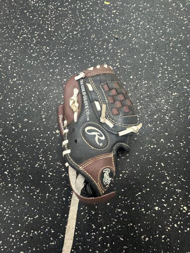 Used Rawlings Pl90mb Bb Sb Glove Lh Throw Brown 9" 11849-s000040606