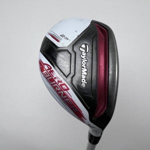 TaylorMade AeroBurner 4 Hybrid 22* Matrix Speed Rul-Z 70g Stiff Graphite Mens RH
