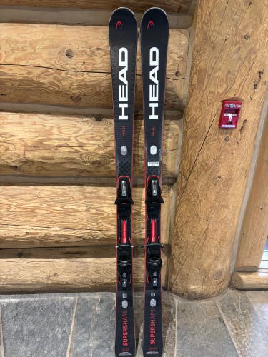 2026 Head Supershape E-rally Skis With Integrated Tyrolia Protector 11 bindings 170cm