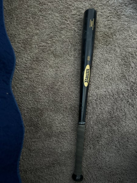 2025 Baum Gold Stock Wood Composite BBCOR Certified Bat (-3) 28 oz 30" (Used)