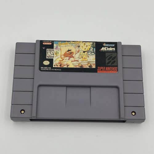 Speedy Gonzales Los Gatos Bandidos (Super Nintendo SNES, 1994) Cartridge Tested