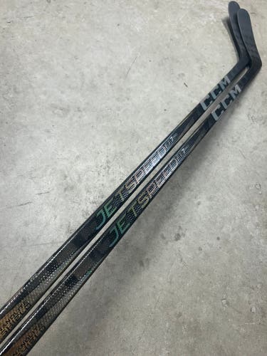 2 Pack 75 Flex Custom P90TM Senior CCM Jetspeed FT7 Pro Left Hand Hockey Stick Pro Stock (New)