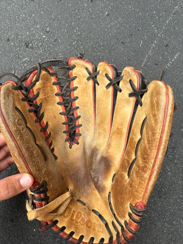 Wilson A2000 RH Outfield Baseball Glove 12.75" (Used)