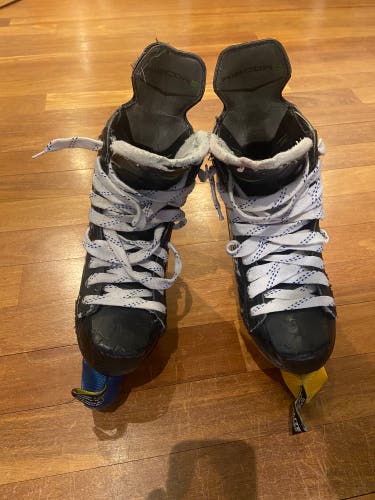 Black/Gray 2017 CCM Ribcor 70K Hockey Skates 8.5 (Used)