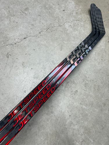 3 PACK 70 Flex P29 Senior CCM Jetspeed FT7 Pro Left Hand Hockey Stick Pro Stock (New)