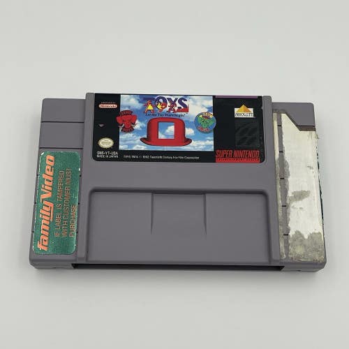 Toys: Let the Toy Wars Begin (Super Nintendo System, 1993) SNES Cartridge Tested