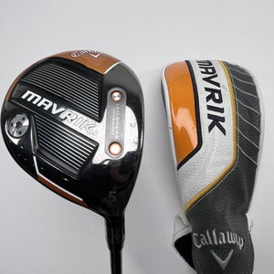 Callaway Mavrik 5 Fairway Wood 18* EvenFlow Riptide 5.5 60g Regular RH HC