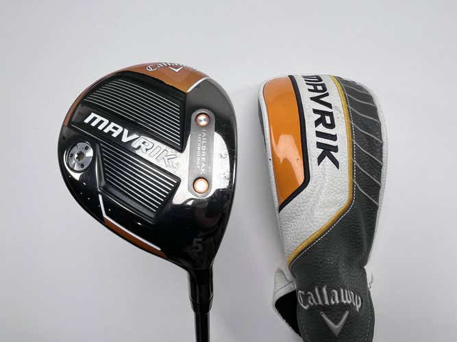 Callaway Mavrik 5 Fairway Wood 18* EvenFlow Riptide 5.5 60g Regular RH HC