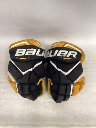 Used Bauer Vapor X800 Junior Gloves Black And Gold 11" 11851-s000045425