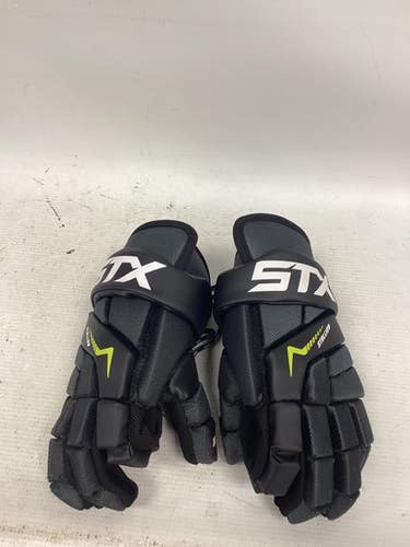 Used Stx Stallion 200 Lacrosse Gloves Mens Black Sm 11851-s000045350