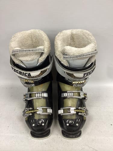 Used Tecnica M+8 Womens Dh Ski Boot Black 235 Mp - J05.5 - W06.5 11851-s000037302
