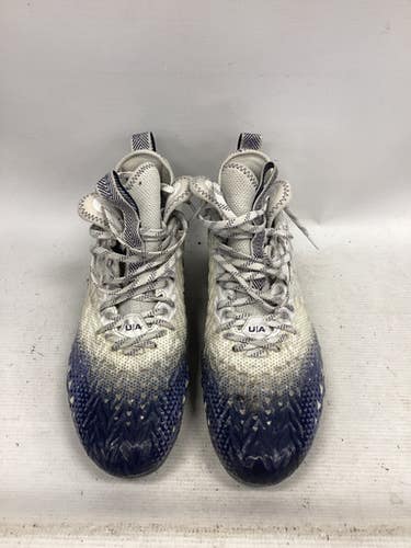Used Under Armour Lax Cleats Mens White Senior 11.5 11851-s000045174