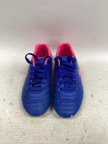 Used Soccer Cleats Neon Pink And Navy Blue Youth 11.0 11851-s000040650