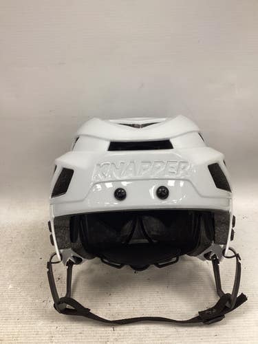 Used Knapper Ball Hockey Helmet St Hockey Helmet Only White One Size 11851-s000040495