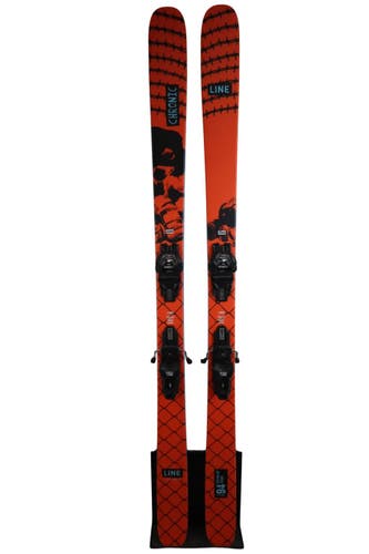 USED 2026 Line Chronic 94 Skis 185cm With Tyrolia Attack LYT 11 Bindings
