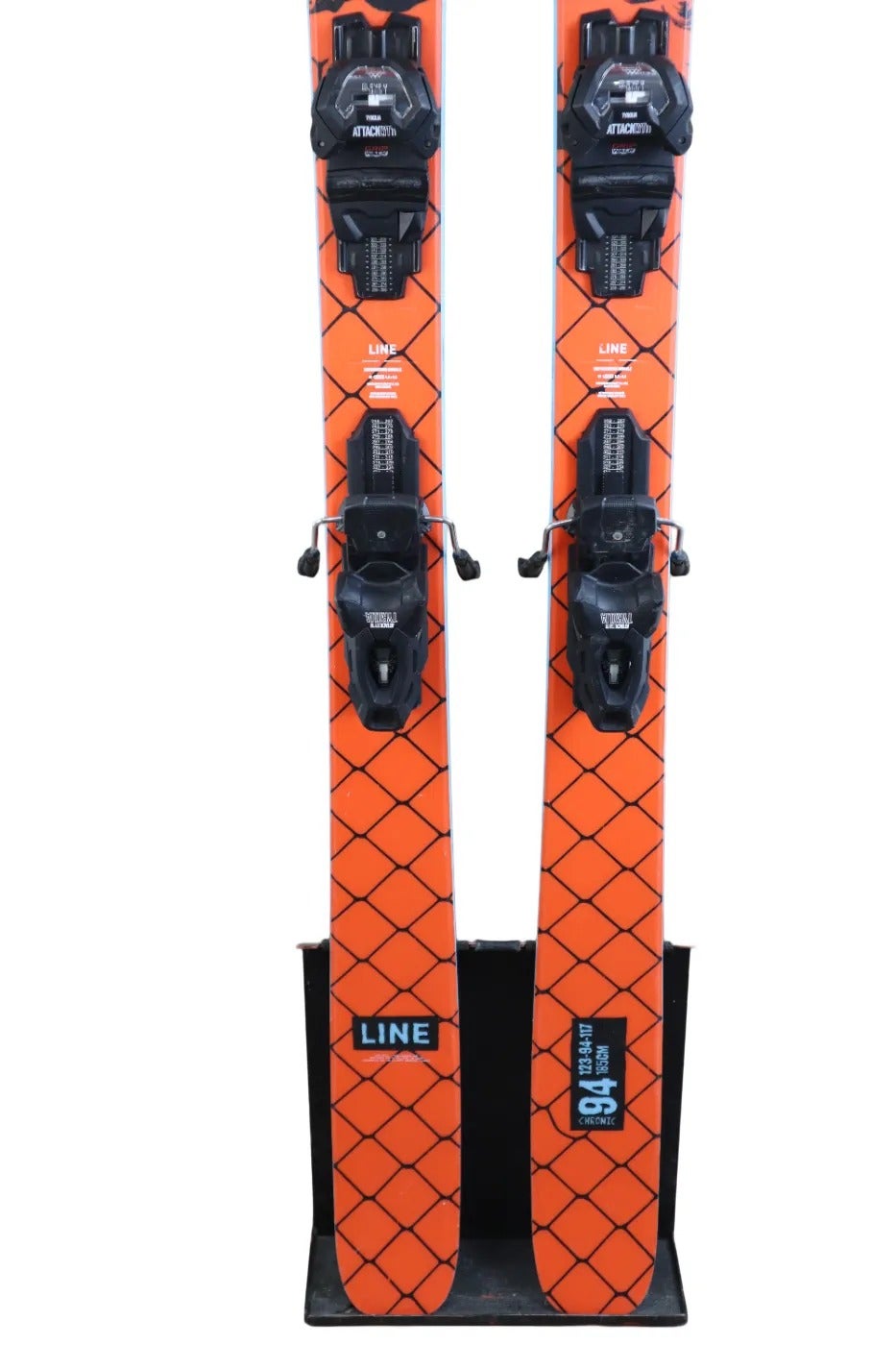 LINE CHRONIC 171cm ＋ TYROLIA Attack11 USED 2026 Line Chronic 94 Skis 171cm with Tyrolia Attack LYT 11