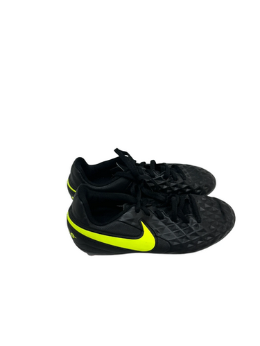Used Nike Tiempo Jr 3 Soccer Cleats Black 11692-s000144894