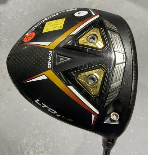 Cobra KING LTDx LS 9 Driver 46" UST MAMIYA LINQ 6F5 Extra Stiff Flex MRH USED