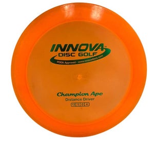 Used Innova Champion Ape 173g Disc Golf Driver Orange 11692-s000151741