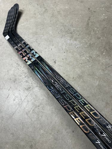 3 Pack 85 Flex P29 Senior CCM Jetspeed FT7 Pro Right Hand Hockey Stick Pro Stock (New)