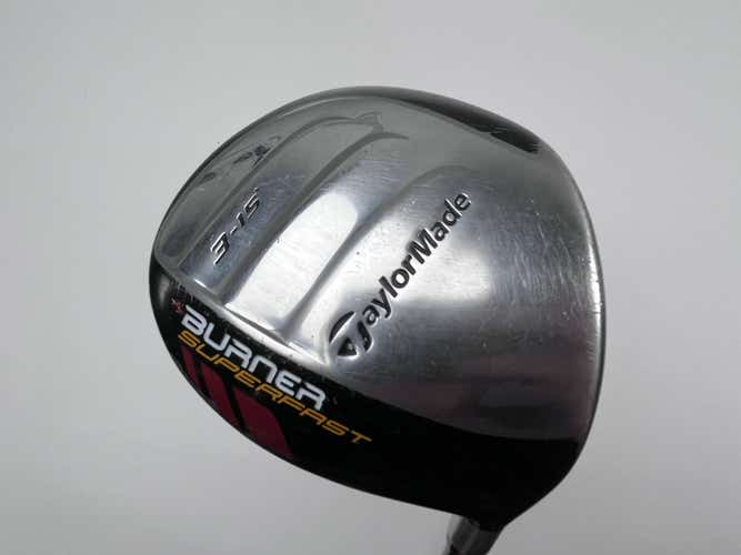 TaylorMade Burner Superfast 3 Fairway Wood 15* SuperFast 48 Stiff RH