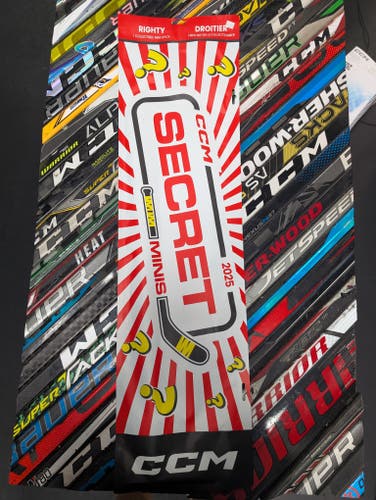 2 pack CCM Secret Minis Right Handed Mini Hockey Stick
