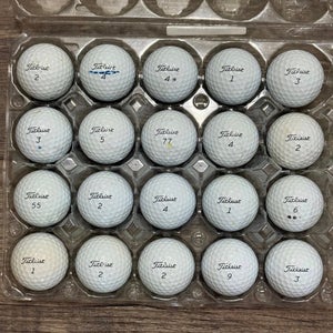 20 Titleist Pro V1 Golf Balls - 4A Near-Mint Condition