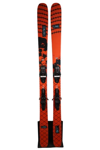 USED 2026 Line Chronic 94 178cm Skis with Atomic Strive 11 Bindings