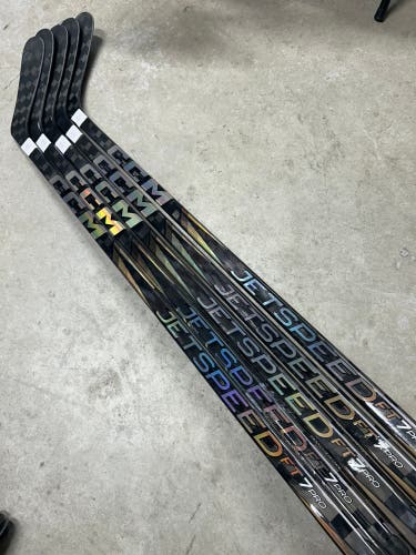 5 Pack 85 Flex P29 Senior CCM Jetspeed FT7 Pro Right Hand Hockey Stick Pro Stock (New)