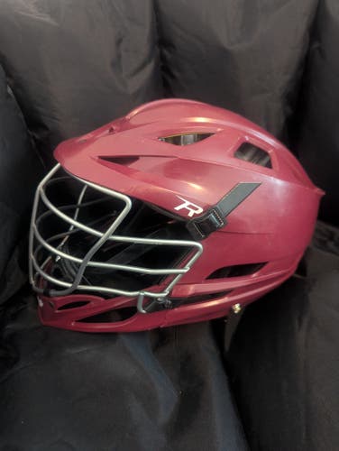 VGC Maroon Cascade R Lacrosse Helmet