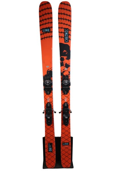 LINE CHRONIC 171cm ＋ TYROLIA Attack11 USED 2026 Line Chronic 94 Skis 171cm with Tyrolia Attack LYT 11