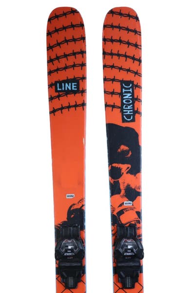 USED 2026 Line Chronic 94 Skis 171cm with Tyrolia Attack LYT 11