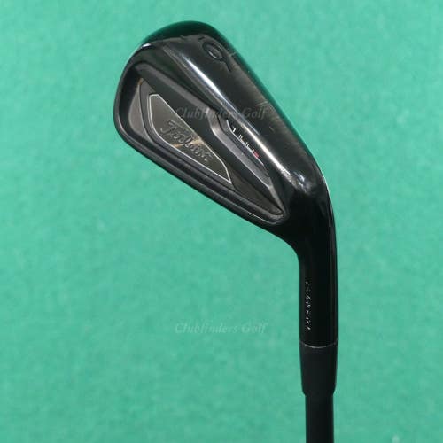 Titleist T100s Black Forged Single 6 Iron KBS Tour Custom Black Steel Stiff