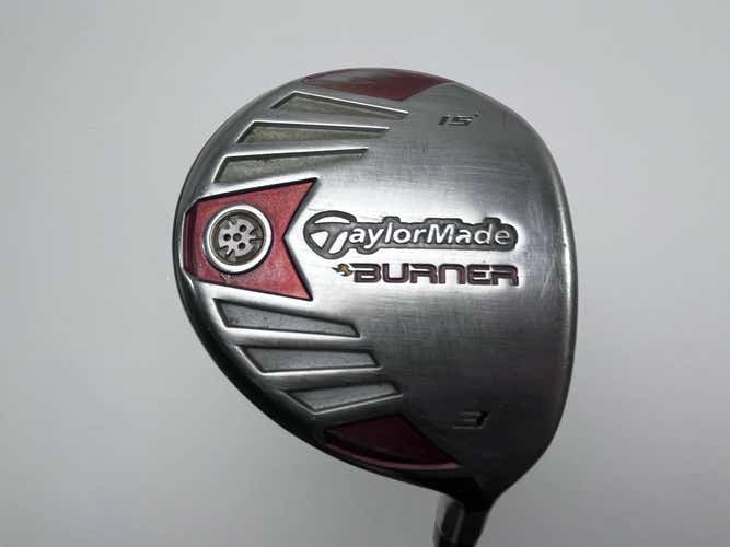 TaylorMade Burner Steel 2007 3 Fairway Wood 15* REAX SuperFast 50g Regular RH