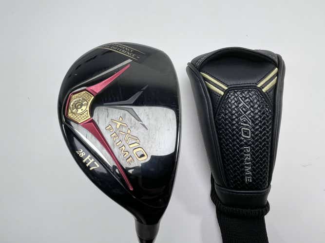 XXIO Prime 13 7 Hybrid 28* Prime SP-1300 2221 43g Regular Graphite Mens RH HC