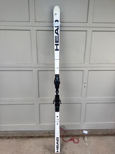 Men's 2024 HEAD 213 cm Racing WC Rebels e-SG Skis With Bindings Max Din 20 (New)
