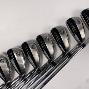 Wilson Launch Pad 2 Iron Set 5-PW+GW KBS Max Regular Steel Mens RH