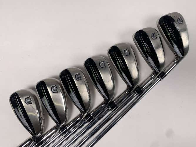 Wilson Launch Pad 2 Iron Set 5-PW+GW KBS Max Regular Steel Mens RH