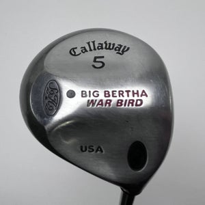 Callaway Big Bertha Warbird 5 Fairway Wood 18* RCH 90 Firm Graphite Mens RH