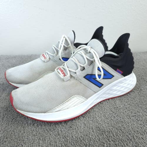 New Balance Fresh Foam Roav V1 Running Shoes Mens 14 Sneakers White Gray Black