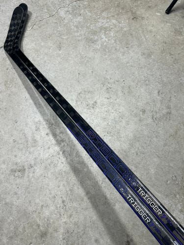 2 PACK 85 Flex P90TM CCM RibCor Trigger 7 Pro Right Hand Hockey Stick Pro Stock (New)