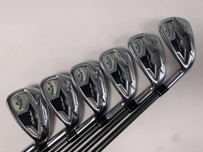 Callaway Apex 19 Iron Set 5-PW Aldila Synergy 60g Regular Graphite Mens RH