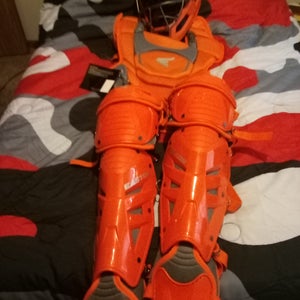 Orange Easton Mavx Catcher's Set (New)