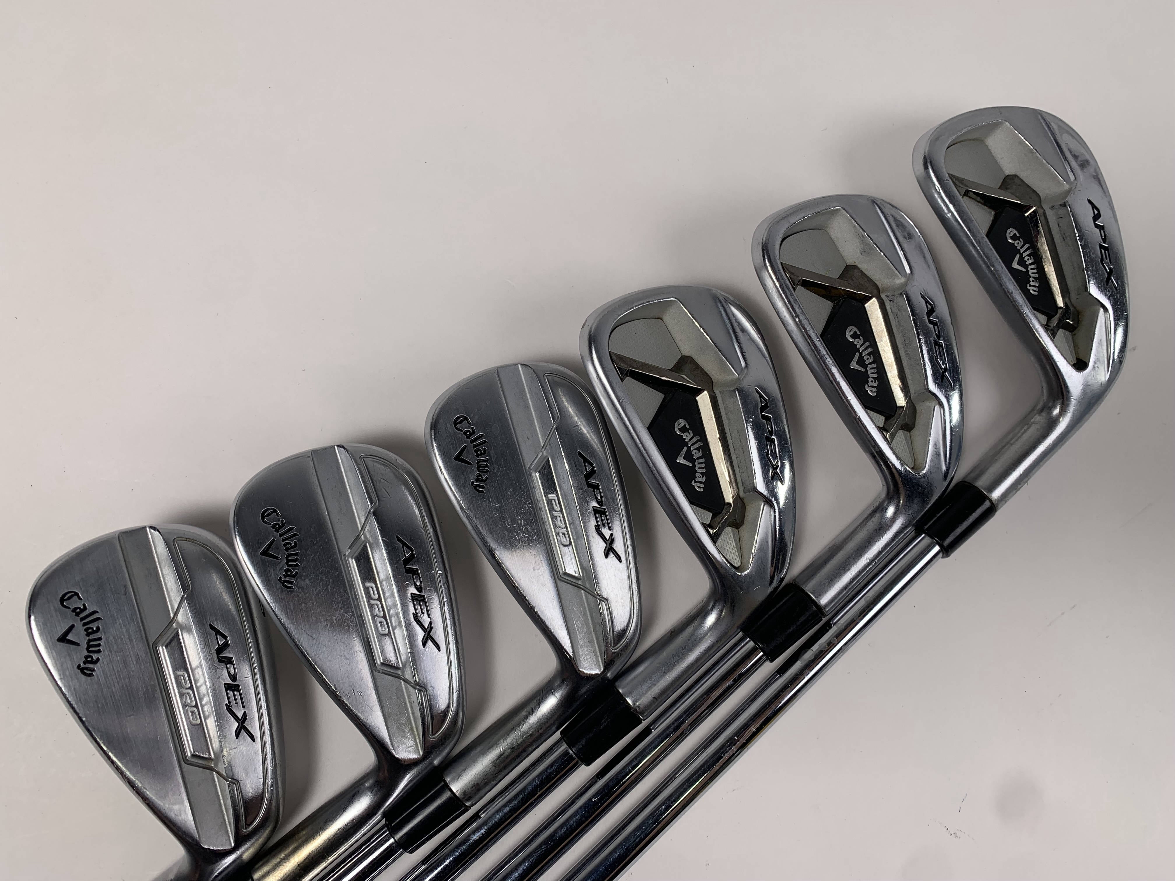 Callaway Apex 21/Apex Pro 21 Combo 5-PW,AW Iron Set RH Stiff Flex