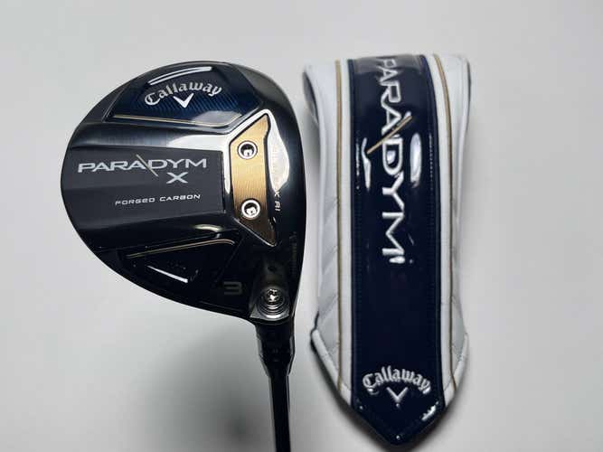 Callaway Paradym X 3 Fairway Wood 15* HZRDUS Gen 4 5.5 50g Regular RH HC NEW