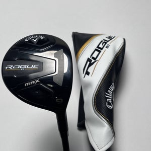 Callaway Rogue ST Max 9 Fairway Wood 24* Cypher Forty 5.0 40g Senior RH HC