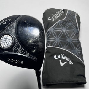 Callaway Solaire 2018 Driver 13* Solaire Ladies Graphite Womens RH HC DENT